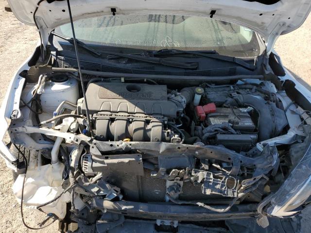 3N1AB7AP7HY360552 - 2017 NISSAN SENTRA S WHITE photo 11