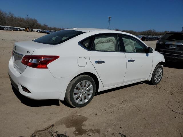 3N1AB7AP7HY360552 - 2017 NISSAN SENTRA S WHITE photo 3