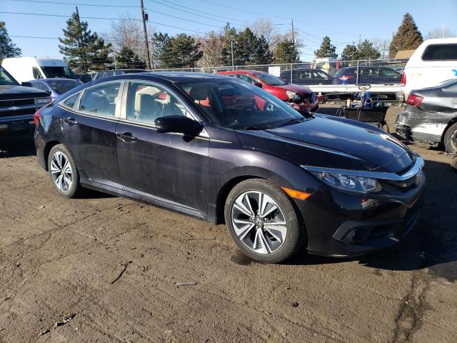 JHMFC1F74JX009061 - 2018 HONDA CIVIC EXL შავი ფოტო 4