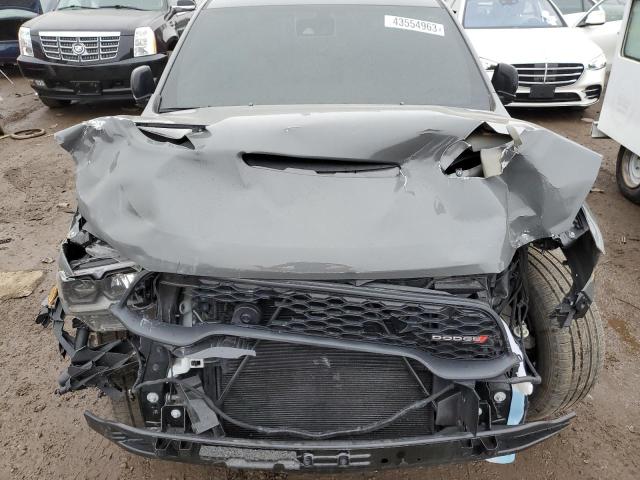 1C4SDJCT8NC206889 - 2022 DODGE DURANGO R/T GRAY photo 11