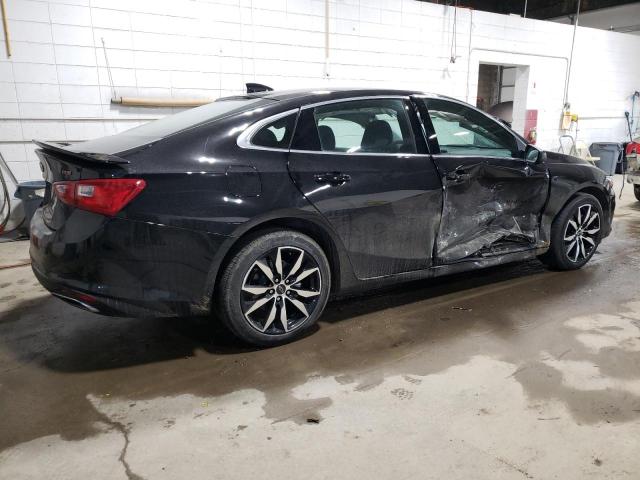 1G1ZG5ST2NF203055 - 2022 CHEVROLET MALIBU RS BLACK photo 3