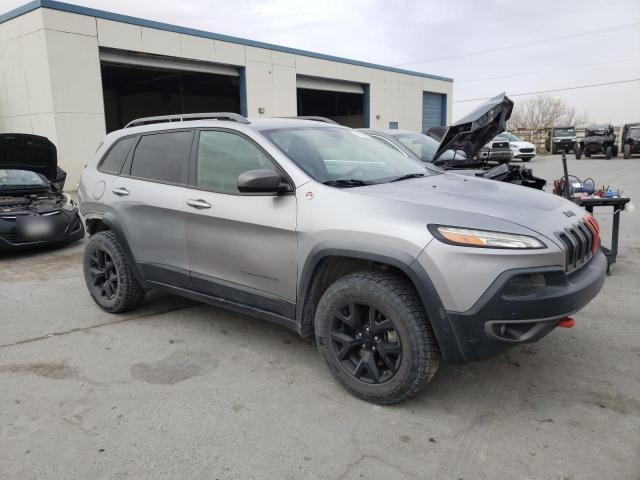 1C4PJMBS7FW759266 - 2015 JEEP CHEROKEE TRAILHAWK ნაცრისფერი ფოტო 4