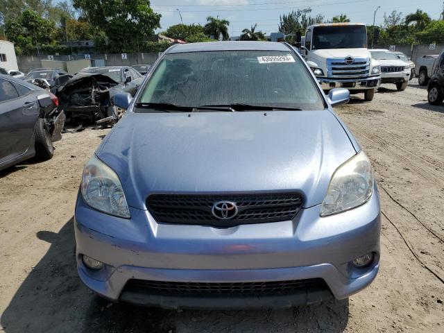 2T1KR32EX6C615131 - 2006 TOYOTA COROLLA MA XR BLUE photo 5