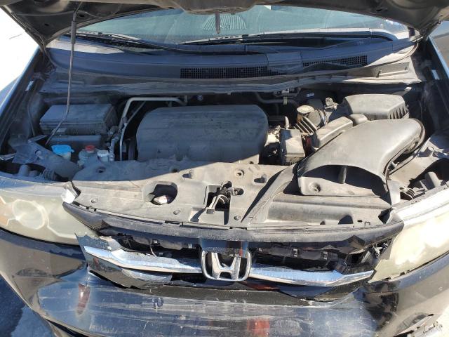 5FNRL5H63EB022586 - 2014 HONDA ODYSSEY EXL BLACK photo 12