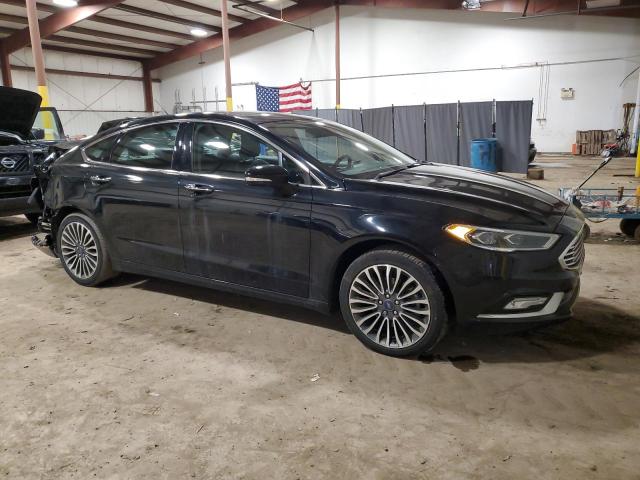 3FA6P0H97HR136877 - 2017 FORD FUSION SE BLACK photo 4