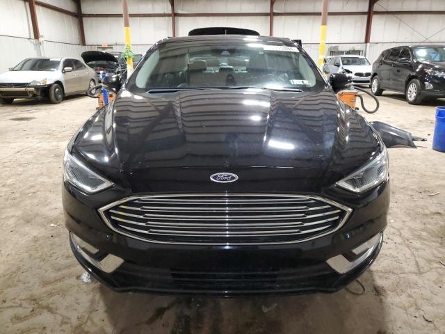 3FA6P0H97HR136877 - 2017 FORD FUSION SE BLACK photo 5