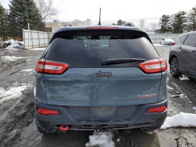 1C4PJMBS1EW180384 - 2014 JEEP CHEROKEE TRAILHAWK 灰色 照片 6