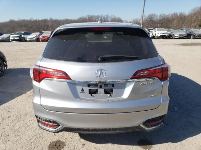 5J8TB4H37HL005740 - 2017 ACURA RDX SILVER photo 6