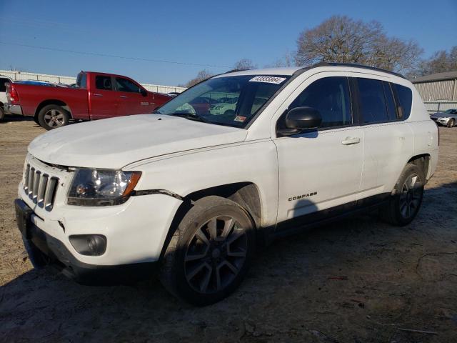 1C4NJCBAXGD590592 - 2016 JEEP COMPASS SPORT WHITE photo 1