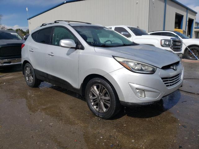 KM8JU3AG0EU932023 - 2014 HYUNDAI TUCSON GLS SILVER photo 4