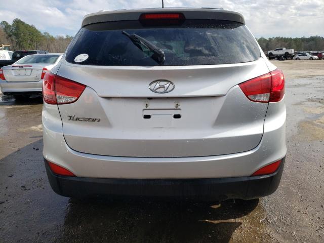 KM8JU3AG0EU932023 - 2014 HYUNDAI TUCSON GLS SILVER photo 6