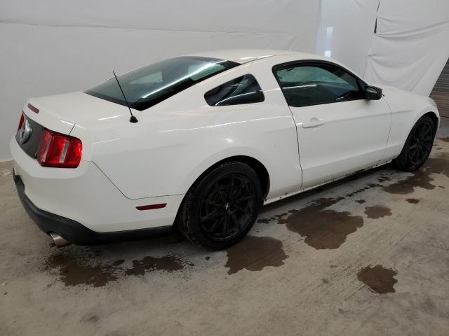 1ZVBP8AN9A5105487 - 2010 FORD MUSTANG WHITE photo 3