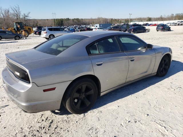 2C3CDXBG5DH563121 - 2013 DODGE CHARGER SE SILVER photo 3