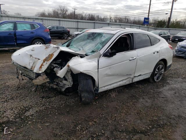 5J6TF2H59FL004234 - 2015 HONDA CROSSTOUR EXL WHITE photo 1