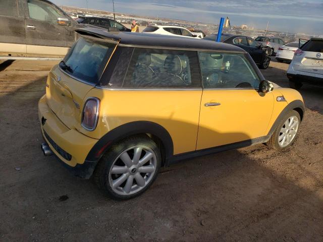 WMWMF73597TL88903 - 2007 MINI COOPER S YELLOW photo 3