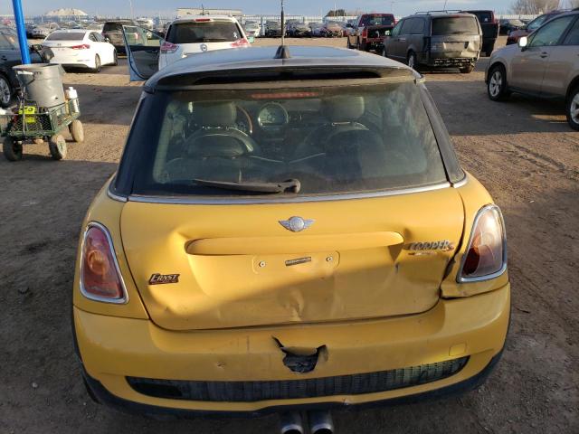 WMWMF73597TL88903 - 2007 MINI COOPER S YELLOW photo 6