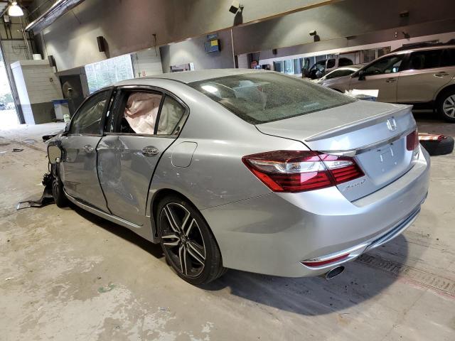 1HGCR2F14HA150067 - 2017 HONDA ACCORD SPORT SPECIAL EDITION GRAY photo 2