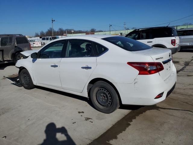 3N1AB7AP9JY278568 - 2018 NISSAN SENTRA S WHITE photo 2