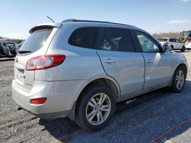 5NMSH4AG7AH360596 - 2010 HYUNDAI SANTA FE SE SILVER photo 3