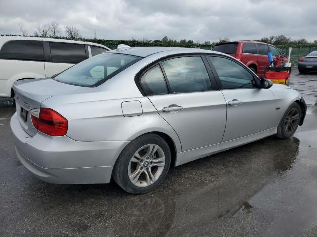 WBAVA33558K053091 - 2008 BMW 328 I SILVER photo 3