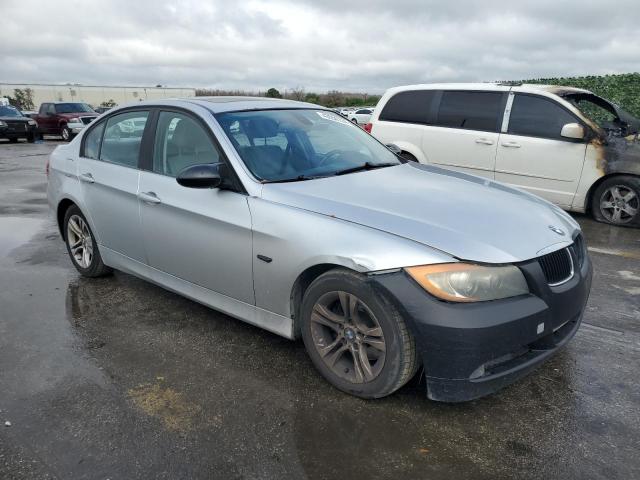 WBAVA33558K053091 - 2008 BMW 328 I SILVER photo 4