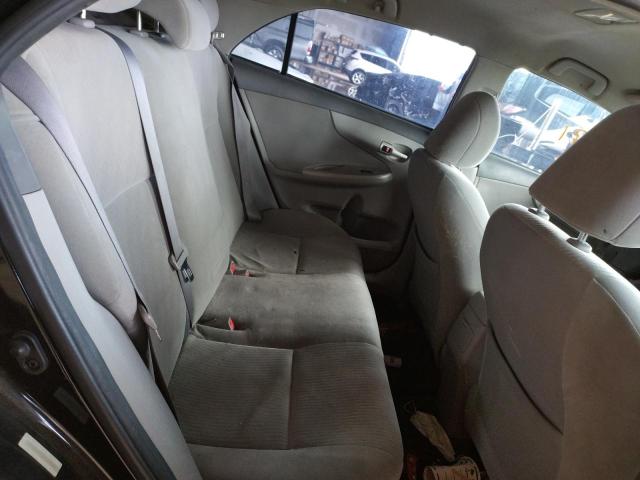 1NXBU4EE3AZ225883 - 2010 TOYOTA COROLLA BASE BLACK photo 10