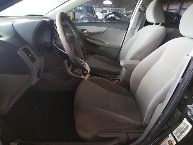 1NXBU4EE3AZ225883 - 2010 TOYOTA COROLLA BASE BLACK photo 7