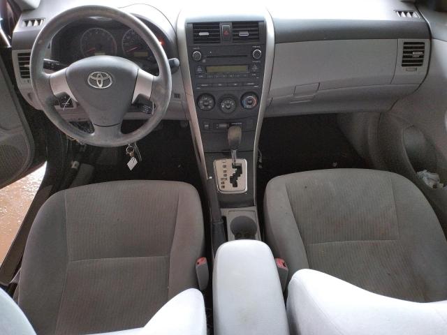 1NXBU4EE3AZ225883 - 2010 TOYOTA COROLLA BASE BLACK photo 8