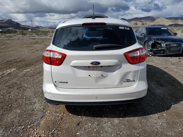 1FADP5BU4DL522604 - 2013 FORD C-MAX SEL WHITE photo 6