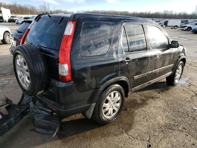 SHSRD78845U300706 - 2005 HONDA CR-V EX BLACK photo 3