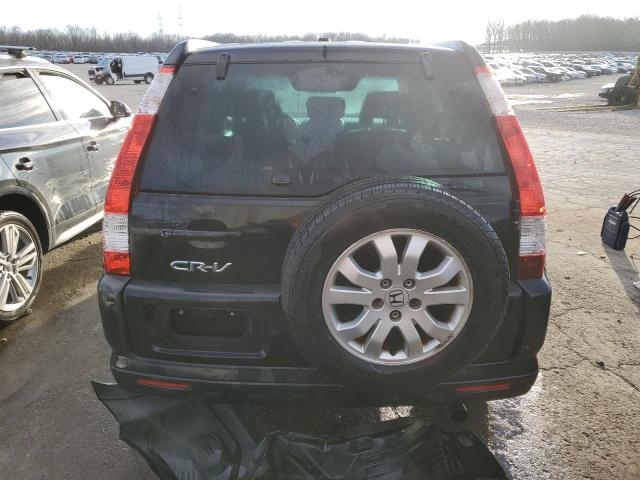 SHSRD78845U300706 - 2005 HONDA CR-V EX BLACK photo 6