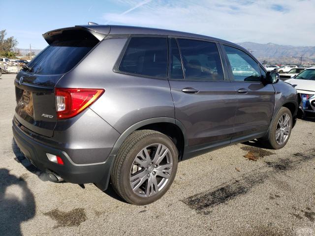 5FNYF8H52KB024840 - 2019 HONDA PASSPORT EXL GRAY photo 3
