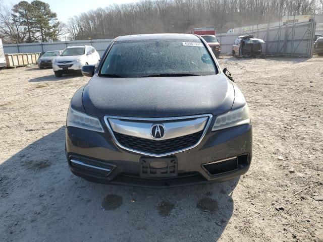 5FRYD4H25FB014683 - 2015 ACURA MDX CHARCOAL photo 5