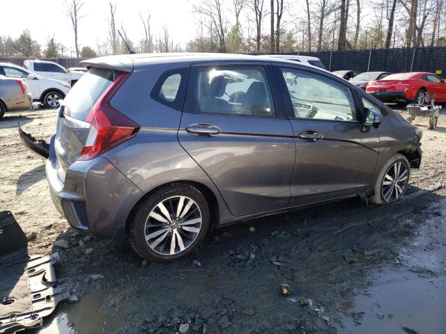 JHMGK5H72GX039843 - 2016 HONDA FIT EX GRAY photo 3