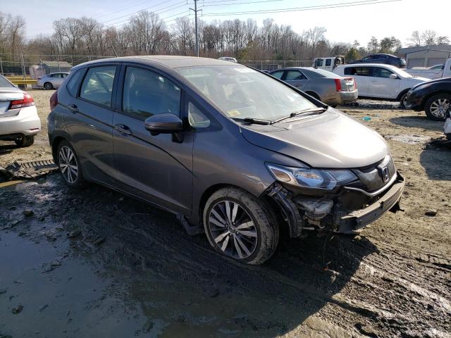 JHMGK5H72GX039843 - 2016 HONDA FIT EX GRAY photo 4