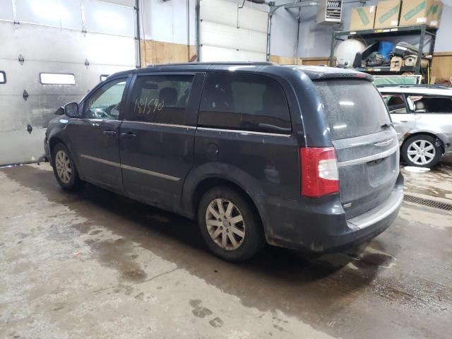 2C4RC1BG1DR821862 - 2013 CHRYSLER TOWN & COU TOURING ლურჯი ფოტო 2