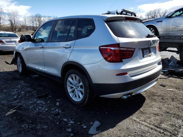 5UXWX9C5XD0A13623 - 2013 BMW X3 XDRIVE28I SILVER photo 2