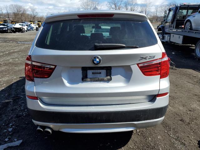 5UXWX9C5XD0A13623 - 2013 BMW X3 XDRIVE28I SILVER photo 6