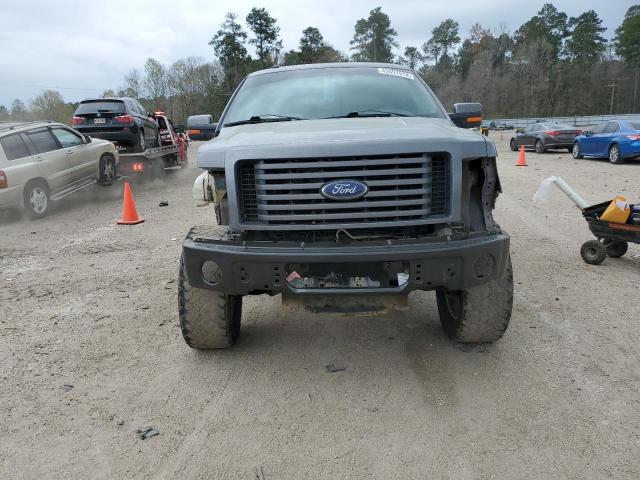 1FTFW1CF5CKD04657 - 2012 FORD F150 SUPERCREW GRAY photo 5