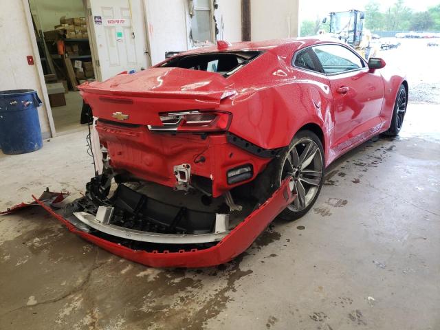 1G1FB1RX5H0187282 - 2017 CHEVROLET CAMARO LT RED photo 4