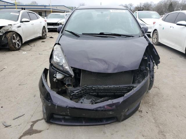 JHMGE8H51DC068289 - 2013 HONDA FIT SPORT PURPLE photo 5