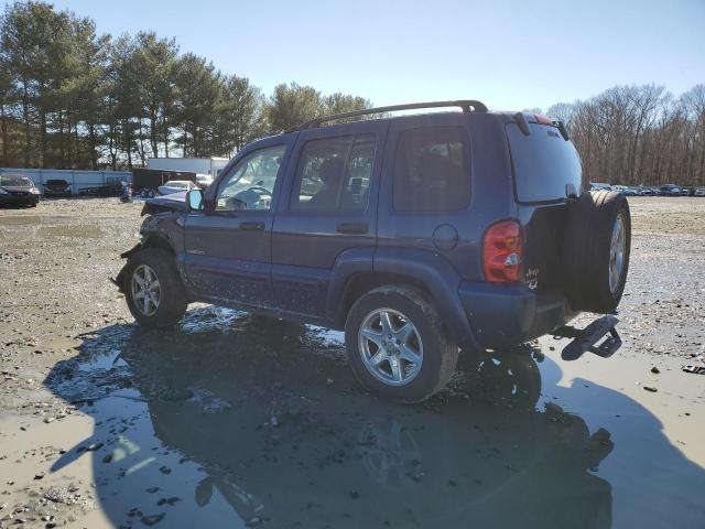 1J4GL58K64W141435 - 2004 JEEP LIBERTY LIMITED BLUE photo 2