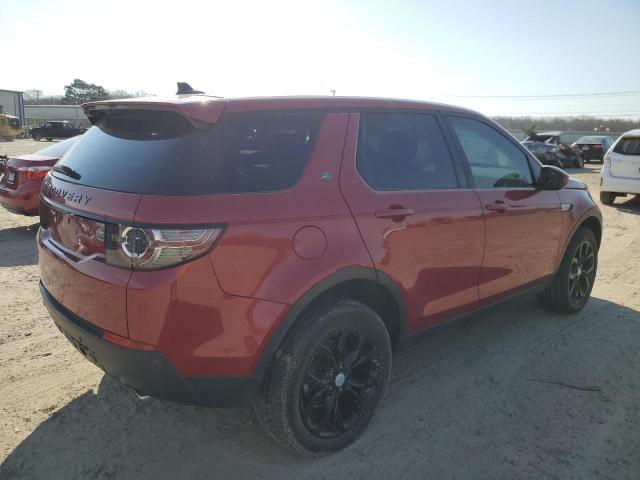 SALCR2BG1GH549753 - 2016 LAND ROVER DISCOVERY HSE RED photo 3