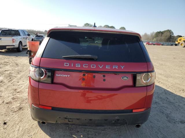 SALCR2BG1GH549753 - 2016 LAND ROVER DISCOVERY HSE RED photo 6