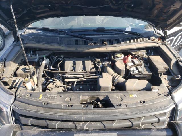 1FM5K8AR4JGC43777 - 2018 FORD EXPLORER POLICE INTERCEPTOR შავი ფოტო 11