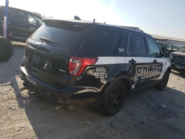 1FM5K8AR4JGC43777 - 2018 FORD EXPLORER POLICE INTERCEPTOR შავი ფოტო 3