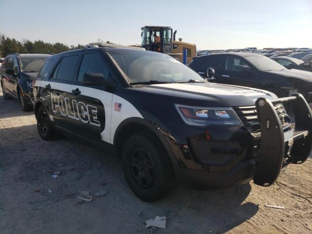 1FM5K8AR4JGC43777 - 2018 FORD EXPLORER POLICE INTERCEPTOR შავი ფოტო 4