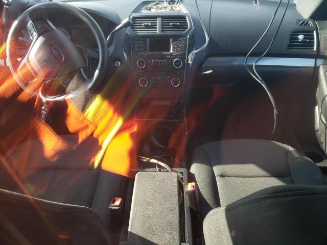 1FM5K8AR4JGC43777 - 2018 FORD EXPLORER POLICE INTERCEPTOR შავი ფოტო 8