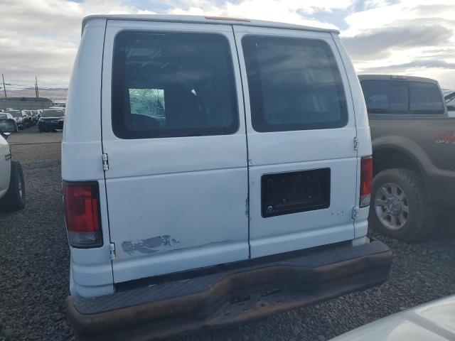 1FTSS34P06DA33660 - 2006 FORD ECONOLINE E350 SUPER DUTY VAN WHITE photo 6