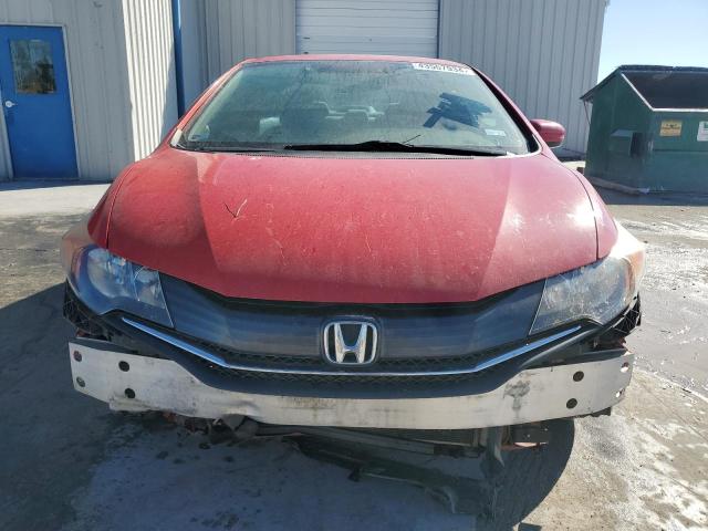 2HGFG3B57FH506365 - 2015 HONDA CIVIC LX RED photo 5